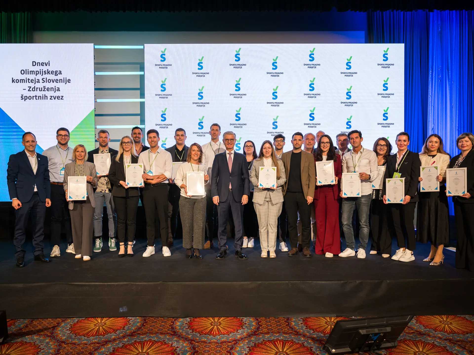 Prejemniki Športu prijazno podjetje