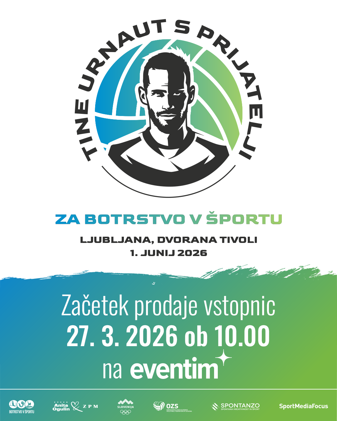 Začetek prodaje vstopnic za Urnautov dobrodelni dogodek