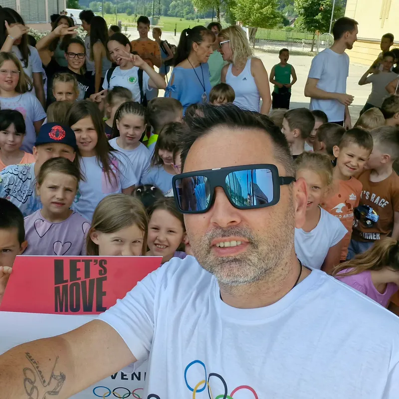 Damjan Fras na Olimpijskem dnevu