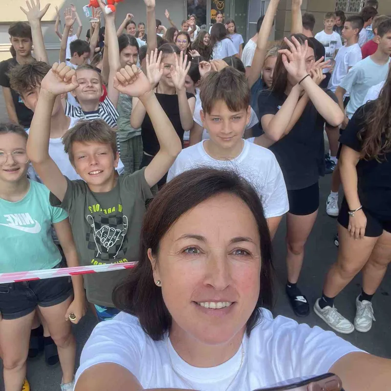 Dijana Ravnikar na Olimpijskem dnevu