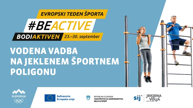 Vodena vadba na jeklenih športnih poligonih