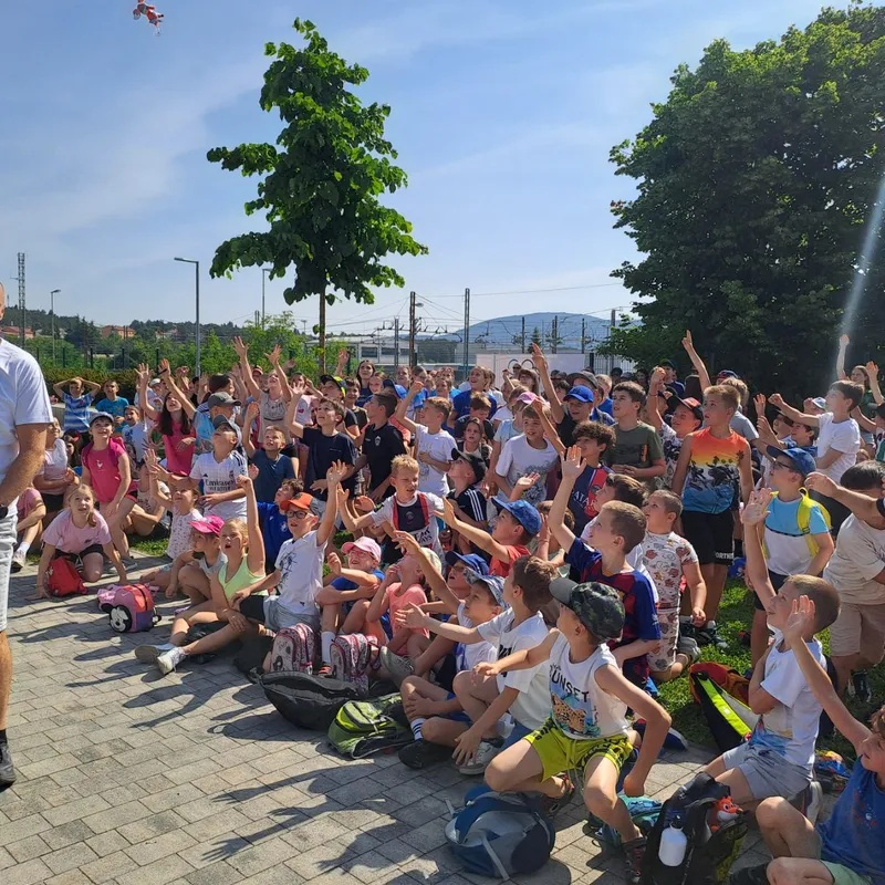 jani Likavec na Olimpijskem dnevu