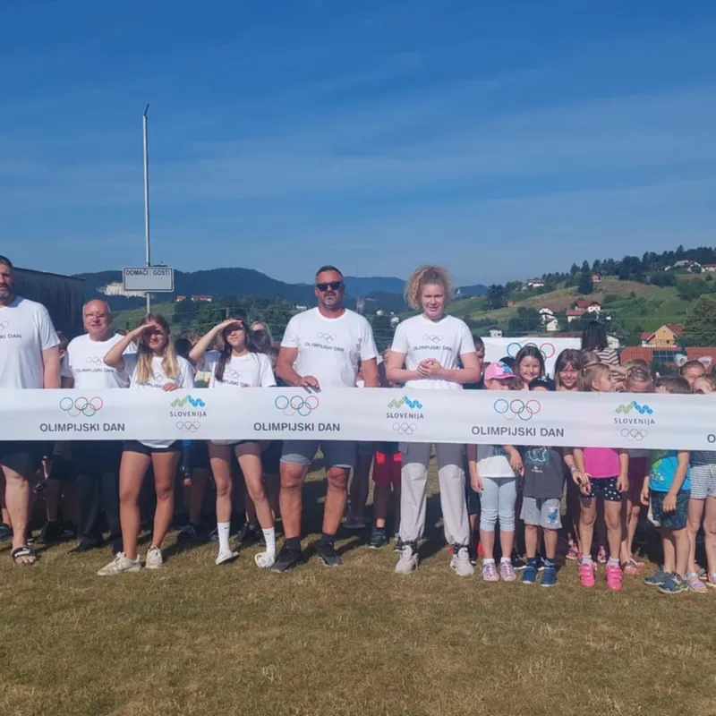 Miran Vodovnik na Olimpijskem dnevu