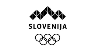 OKS logotip - črmo-bel