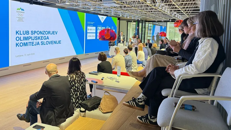 KLUB SPONZORJEV OLIMPIJSKEGA KOMITEJA SLOVENIJE Ljubljana, 17. april 2025.