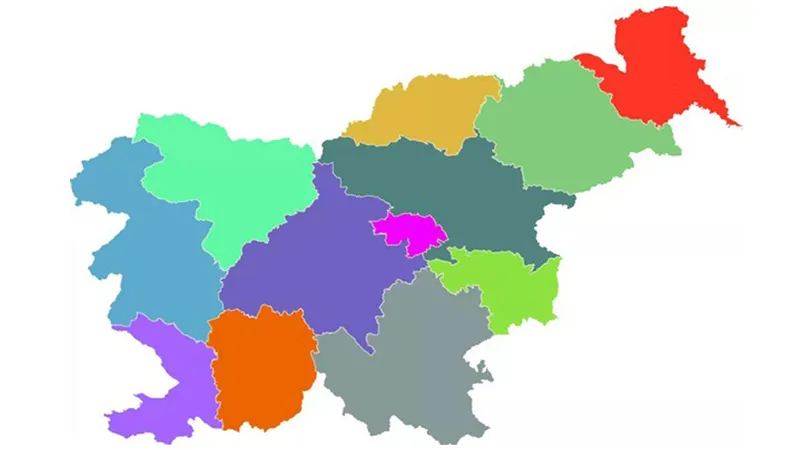 Regije v Sloveniji
